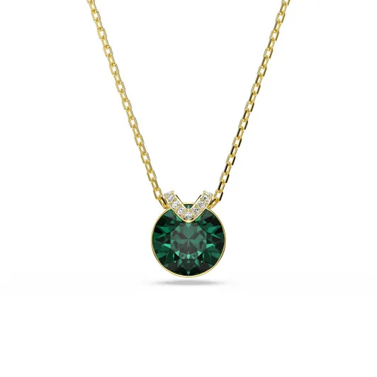 Swarovski® 'Bella' Women's Gold Plated Metal Necklace - Gold 5735387