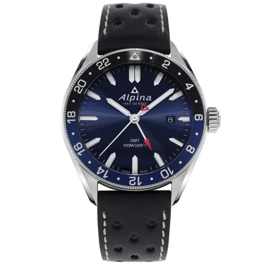 Alpina® Analogue 'Alpiner' Men's Watch AL-247NB4E6