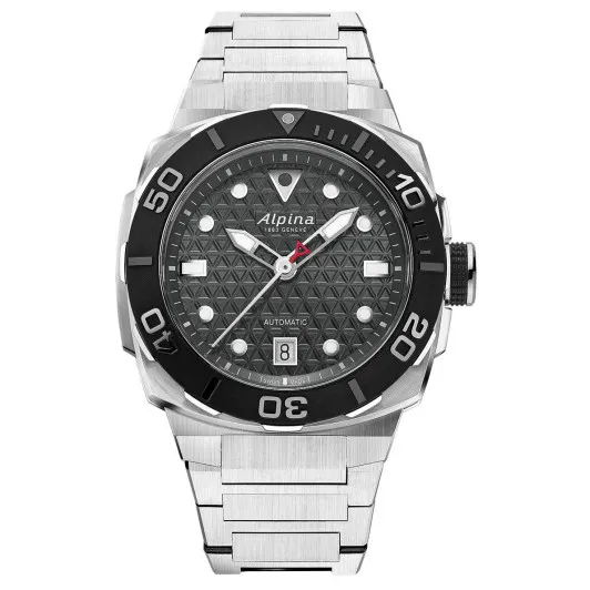 Alpina® Analog 'Seastrong Diver Extreme' Herren Uhr AL-525G3VE6B