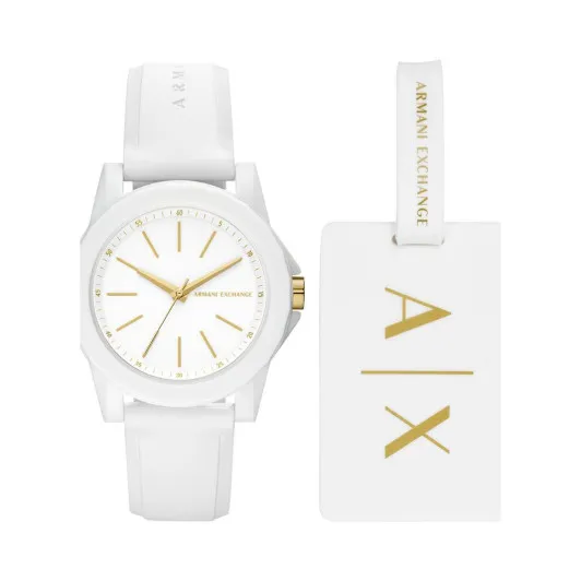 Armani Exchange® Analoog 'Lady banks' Dames Horloge AX7126
