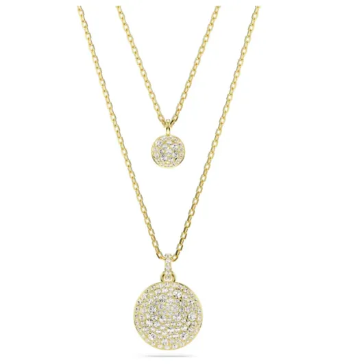 Swarovski® 'Meteora' Women's Gold Plated Metal Necklace - Gold 5683442