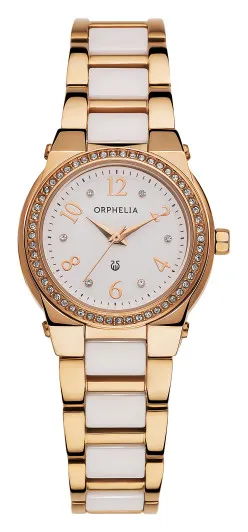 Orphelia® Analoog 'Bellevue' Dames Horloge 153-3711-17