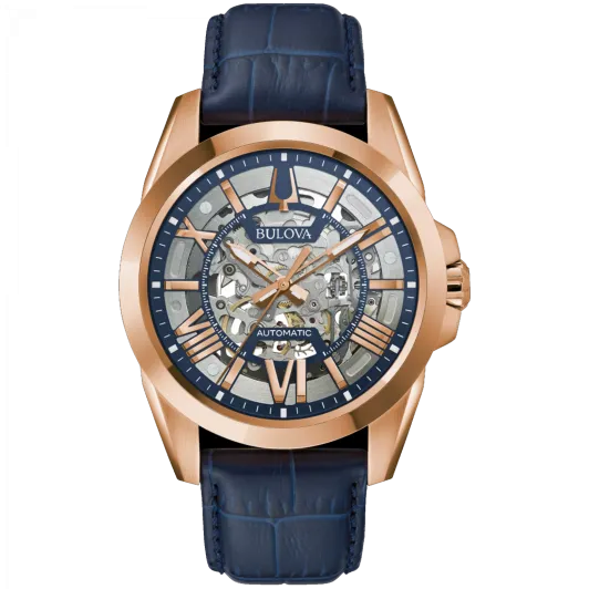 Bulova® Analoog 'Sutton automatic' Heren Horloge 97A161