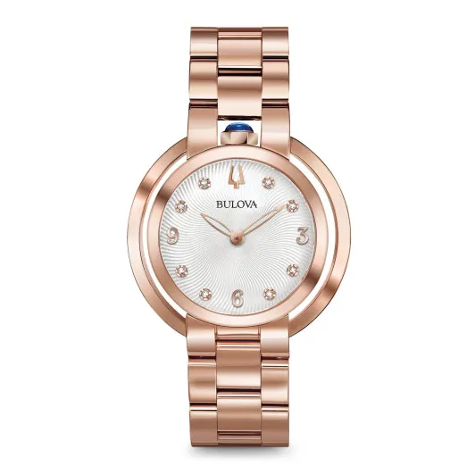Bulova® Analog 'Rubaiyat' Damen Uhr 97P130