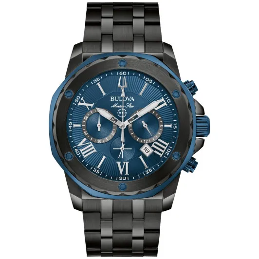 Bulova® Chronograph 'Marine Star' Men's Watch 98B410