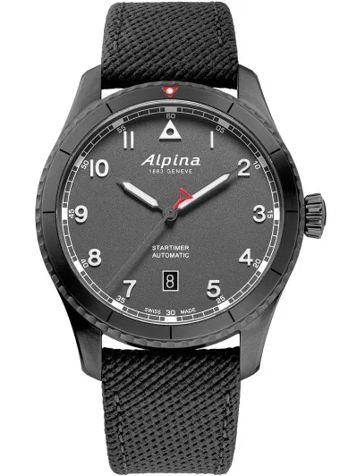 Alpina® Analogue 'Startimer Pilot' Men's Watch AL-525G4TS26