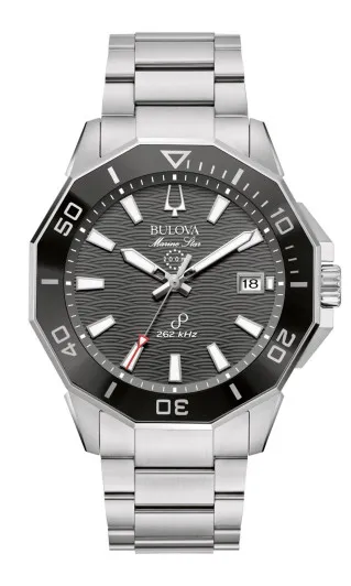 Bulova® Analoog 'Marine star c series hpq precisionist' Heren Horloge 96B434