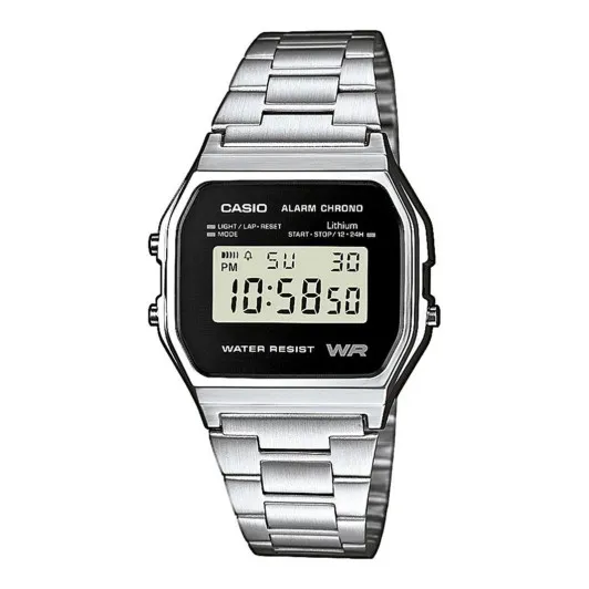 Casio® Digital 'Vintage' Unisexe Montre A158WEA-1EF