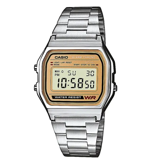 Casio® Digital 'Vintage' Unisex Uhr A158WEA-9EF
