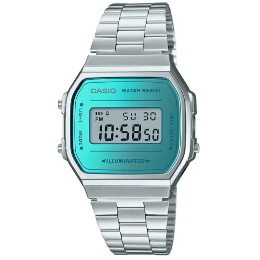 Casio® Digital 'Vintage' Unisexe Montre A168WEM-2EF