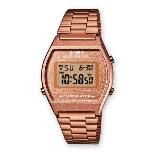 Casio® Digital 'Vintage' Damen Uhr B640WC-5AEF