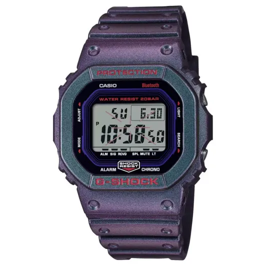 Casio® Digital 'G-shock' Men's Watch DW-B5600AH-6ER