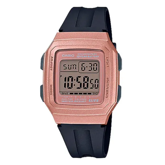 Casio® Digital 'Collection' Unisex Uhr F-201WAM-5AVEF