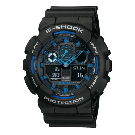 Casio® Analogique - Digital 'G-shock' Hommes Montre GA-100-1A2ER