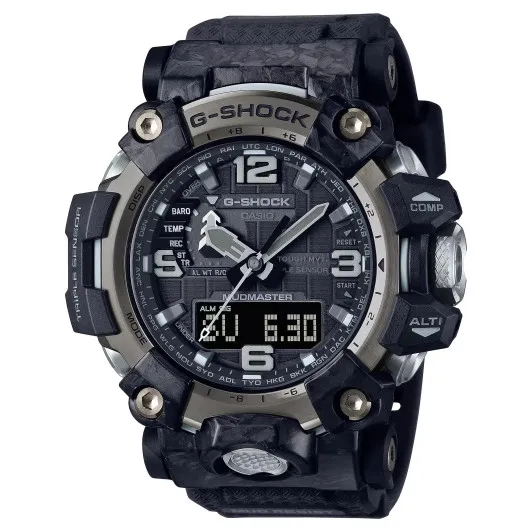 Casio® Analoog En Digitaal 'G-shock mudmaster' Heren Horloge GWG-2000-1A1ER