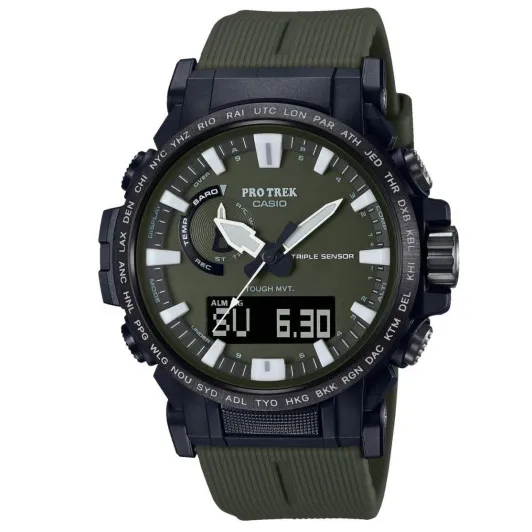 Casio® Analog Digital 'Pro-trek' Herren Uhr PRW-61Y-3ER