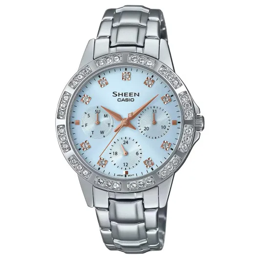 Casio® Multi Dial 'Sheen' Dames Horloge SHE-3517D-2AUEF