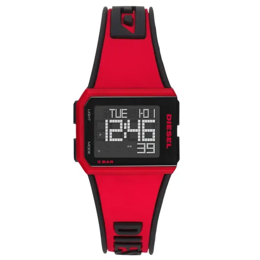 Diesel® Digital 'Chopped' Herren Uhr DZ1923