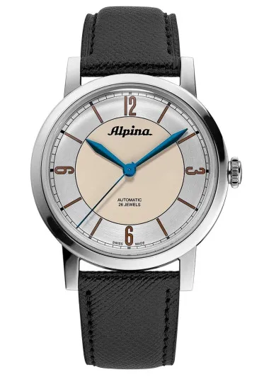 Alpina® Analoog 'Startimer pilot heritage' Heren Horloge AL-520SBG3SH6