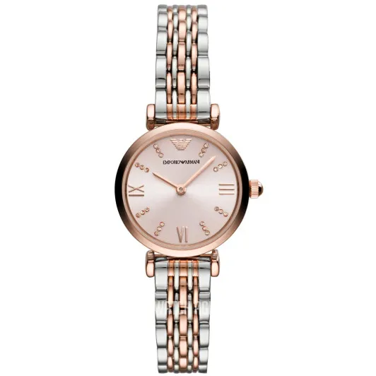 Emporio Armani® Analoog 'Gianni t-bar' Dames Horloge AR11223