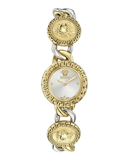 Versace® Analoog 'La greca stud icon' Dames Horloge VE0Q00325