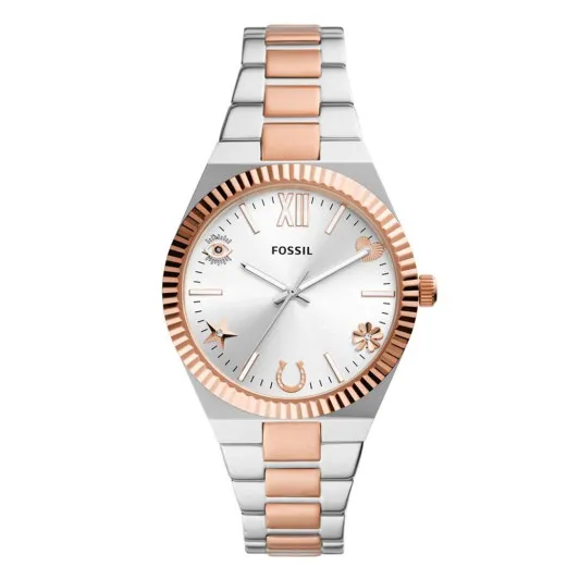 Fossil® Analoog 'Scarlette' Dames Horloge ES5261