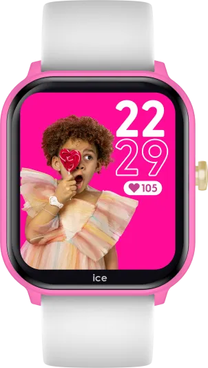 Ice Watch® Digitaal 'Ice smart junior 2.0 - flashy pink - white' Meisjes Horloge 022798