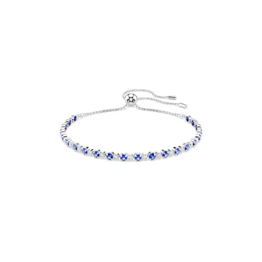 Swarovski® 'Matrix Tennis' Women's Base Metal Bracelet - Silver 5725854