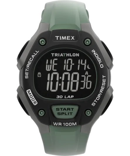 Timex® Digital 'Triathlon Classic C30' Hommes Montre TW5M67300