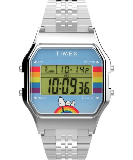 Timex® Digital 'Peanuts Timex 80' Unisex Uhr TW2V61300