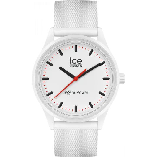 Ice Watch® Analoog 'Ice solar power - polar' Unisex Horloge (Medium) 018390