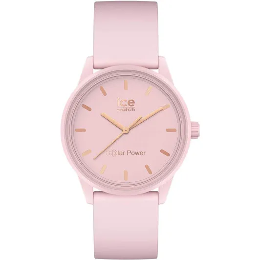 Ice Watch® Analoog 'Ice solar power - pink lady' Dames Horloge (Small) 018479
