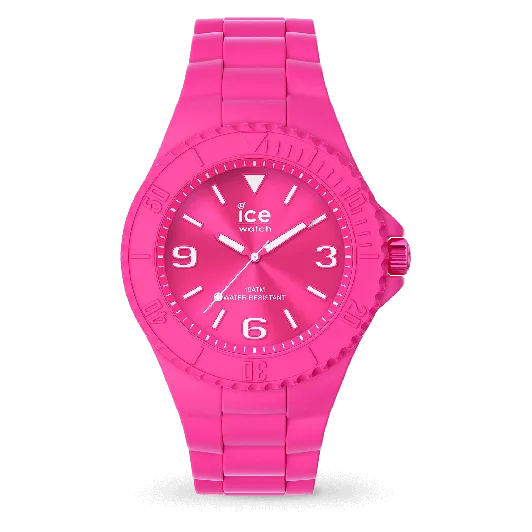 Ice Watch® Analoog 'Ice generation - flashy pink' Dames Horloge (Medium) 019163