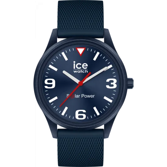 Ice Watch® Analoog 'Ice solar power - casual blue red' Unisex Horloge (Medium) 020605