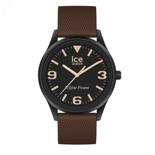 Ice Watch® Analoog 'Ice solar power - casual brown' Unisex Horloge 020607