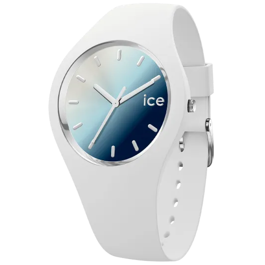 Ice Watch® Analoog 'Ice sunset - marine silver' Dames Horloge (Medium) 020635