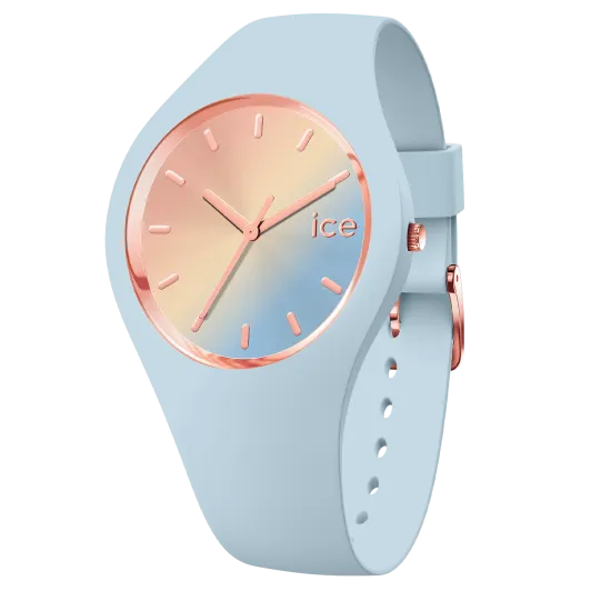 Ice Watch® Analoog 'Ice sunset - pastel blue' Dames Horloge (Small) 020639