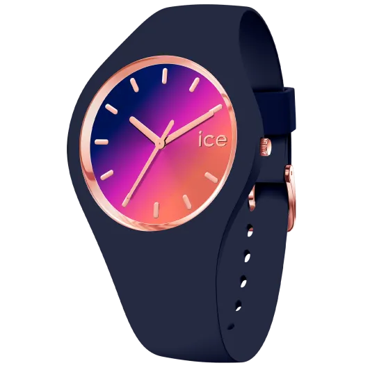 Ice Watch® Analoog 'Ice sunset - night pink' Dames Horloge (Small) 020641