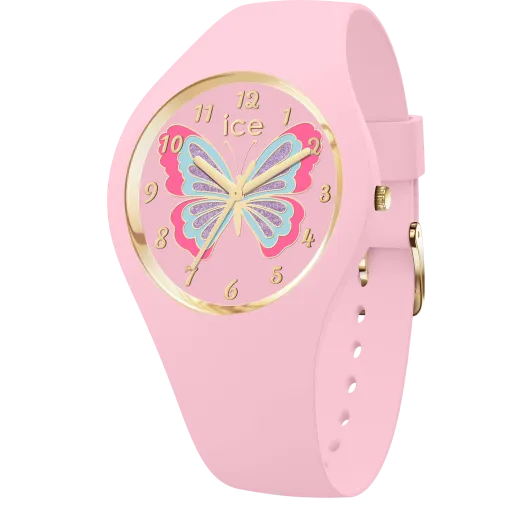 Ice Watch® Analoog 'Ice fantasia - butterfly rosy' Dames Horloge (Small) 021955