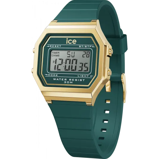 Ice Watch® Digitaal 'Ice digit retro - verdigris' Dames Horloge (Small) 022069