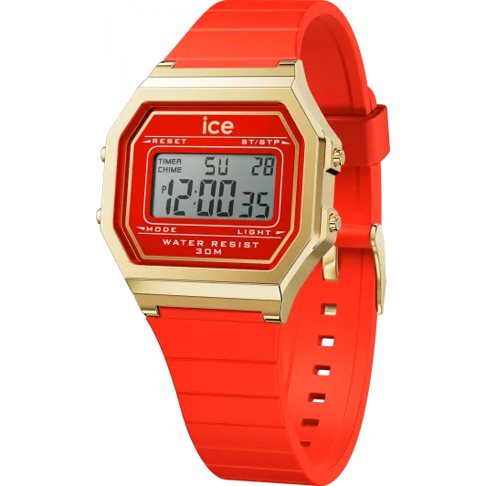 Ice Watch® Digitaal 'Ice digit retro - red passion' Dames Horloge (Small) 022070