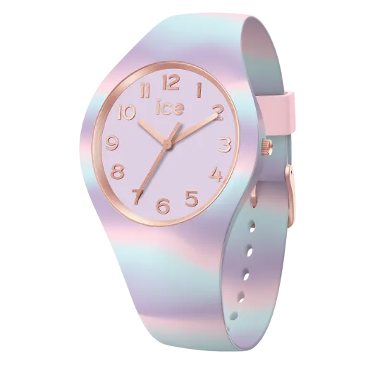 Ice Watch® Analoog 'Ice tie and dye - sweet lilac' Meisjes Horloge (Small) 022601