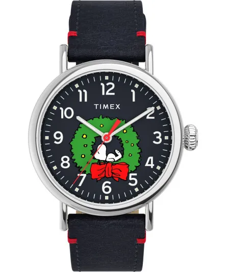Timex® Analog 'Peanuts Waterbury Standard' Herren Uhr TW2U86300