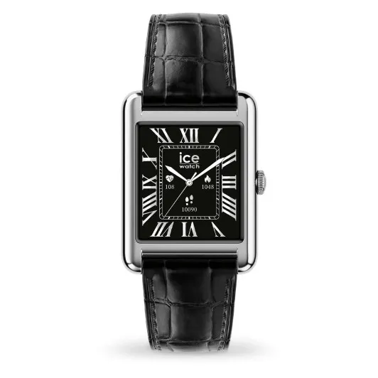 Ice Watch® Digital 'Ice Smart Tk 2.0 - Silver - Black Croco' Unisex's Watch 025380