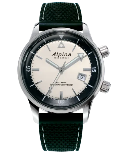 Alpina® Analog 'Seastrong Diver Heritage' Herren Uhr AL-525S4H6