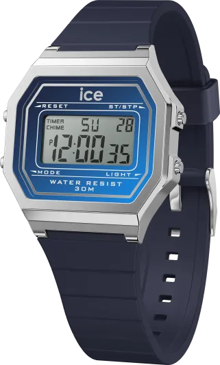 Ice Watch® Digitaal 'Ice digit retro - navy twilight' Dames Horloge (Small) 023309