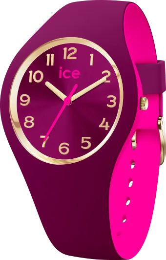 Ice Watch® Analoog 'Ice duo chic - burgundy pink' Kind Horloge (Small) 023276