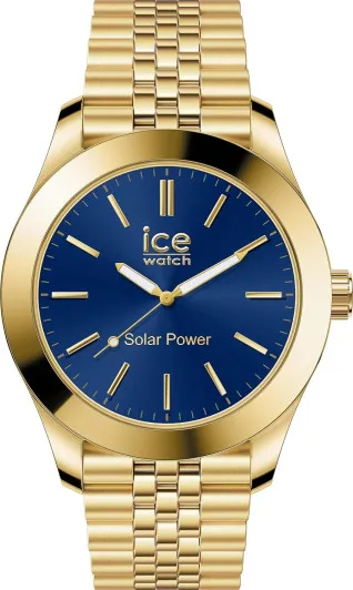Ice Watch® Analoog 'Ice steel - gold blue' Heren Horloge (Medium) 023798
