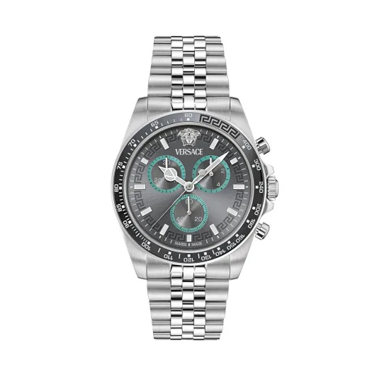 Versace® Chronograph 'Greca Chr Wave' Men's Watch VE0H00325