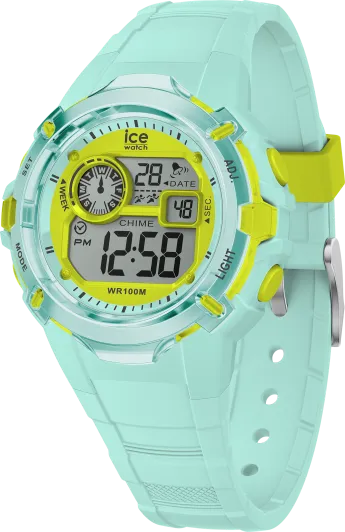 Ice Watch® Digitaal 'Ice digit explorer - dreamy turquoise' Kind Horloge (Small) 023267